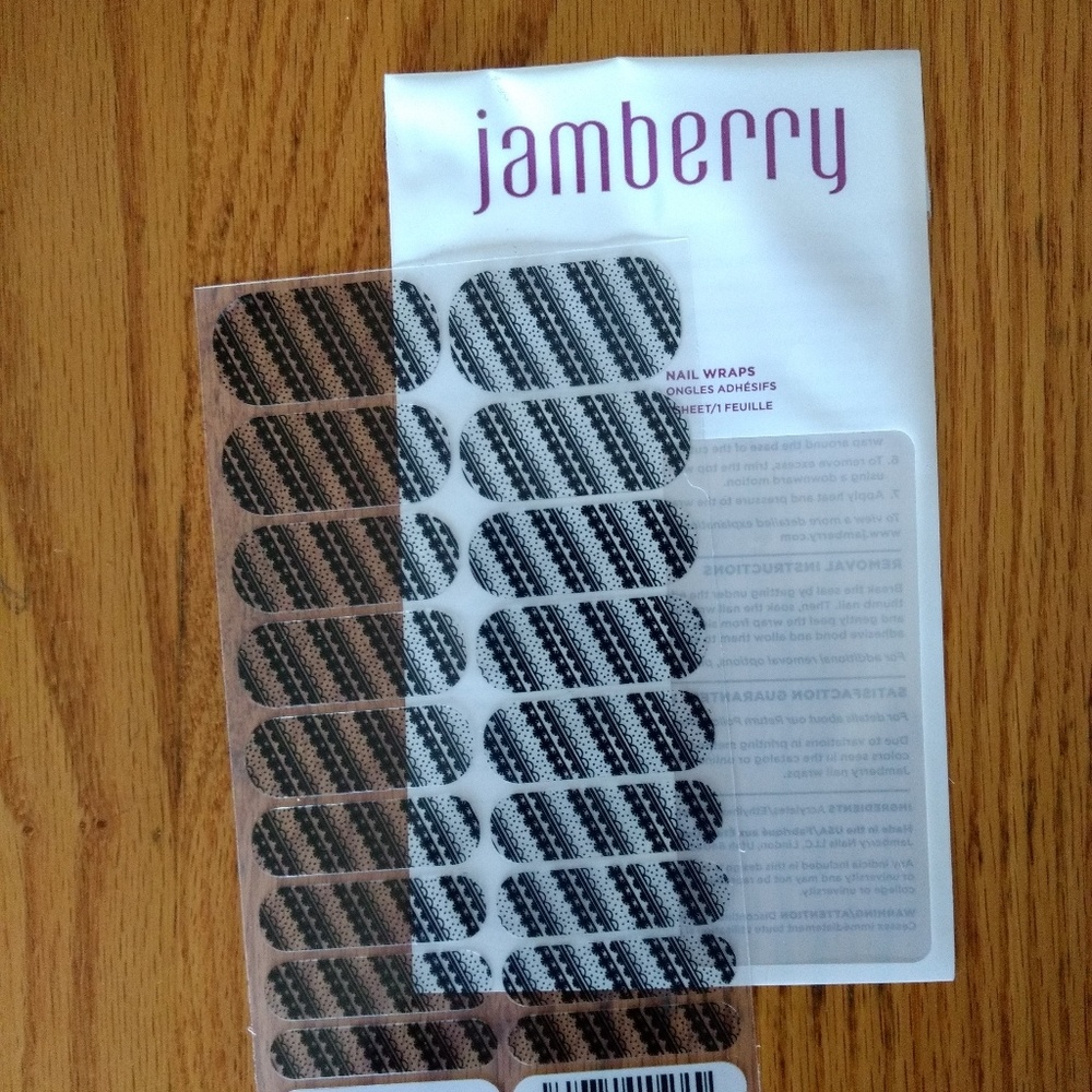 NWT Jamberry Nail Wraps in 2015 Sept StyleBox Excl
